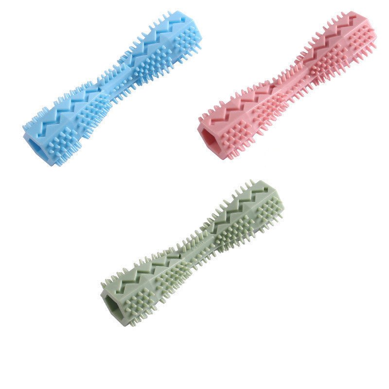 Chewing Dog Toys Dog Toothbrush Teeth Cleaning Dog Toy Brushing Dog Stick