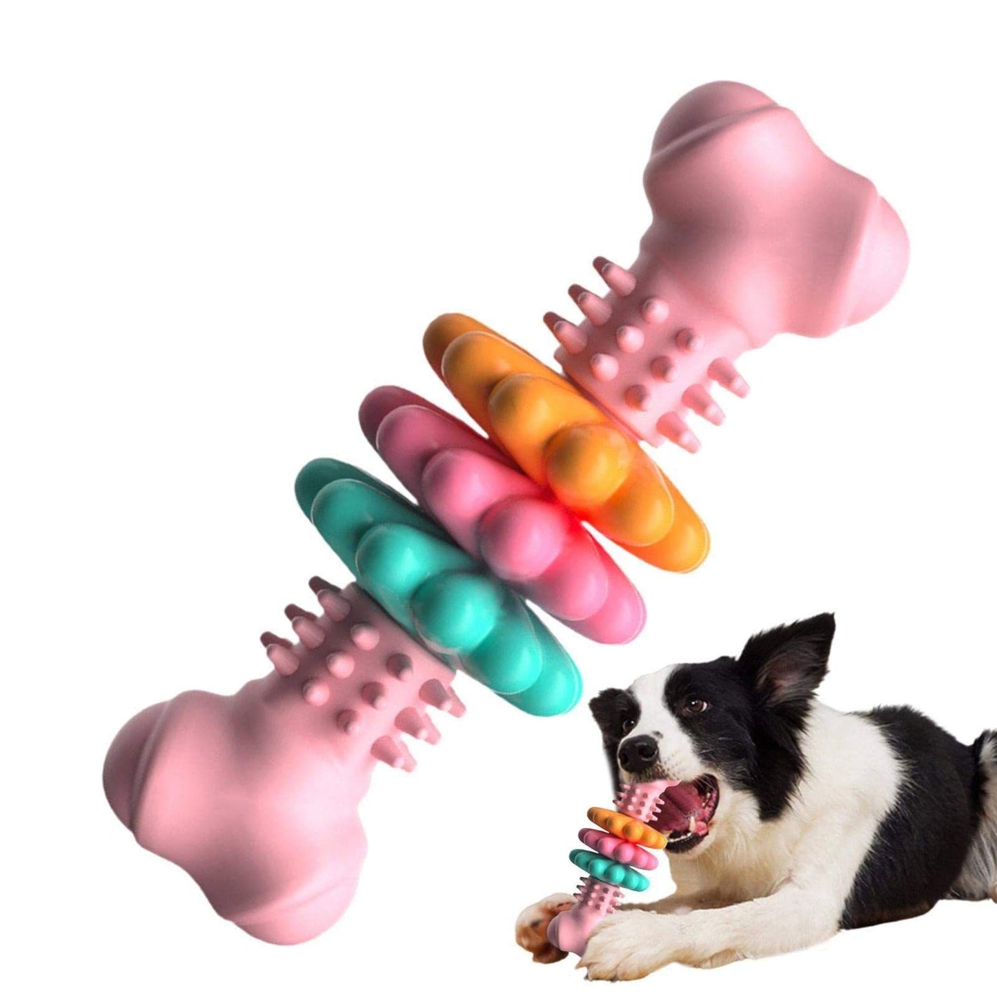 Dog Chew Toy, Dog Bone Type Teeth Cleaning Toy