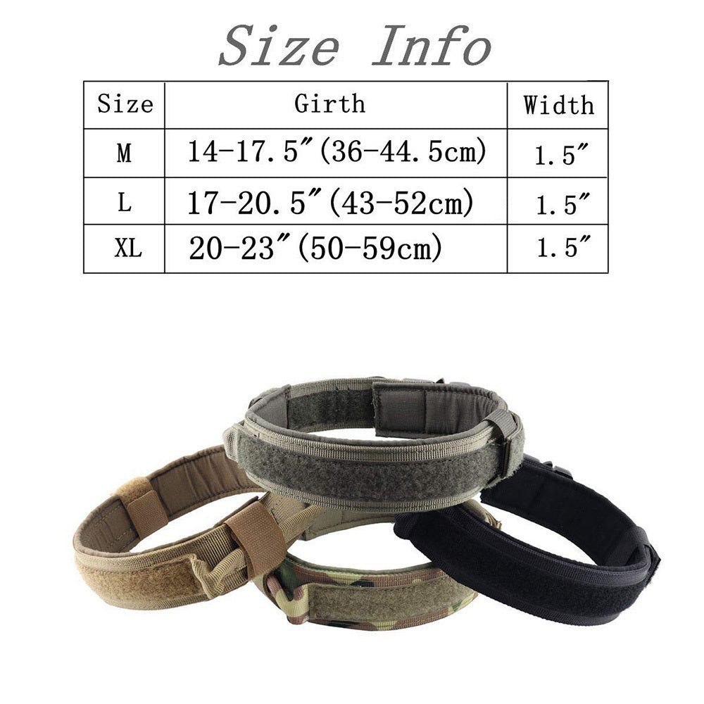 Medium Large and Extra Large Dog collar