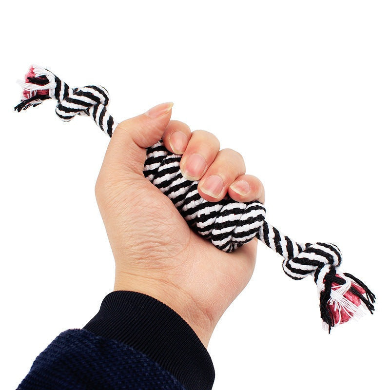Dog cotton rope toy, Molar bite rope toy