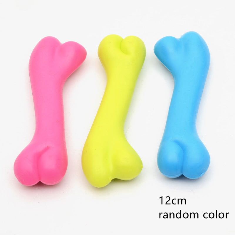 Dog Toys, Rubber Bite Resistant Toys, High Quality Dog Bone Type