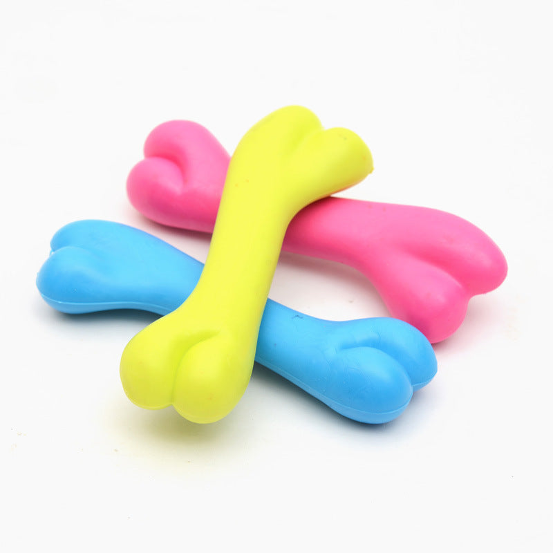 Dog Toys, Rubber Bite Resistant Toys, High Quality Dog Bone Type