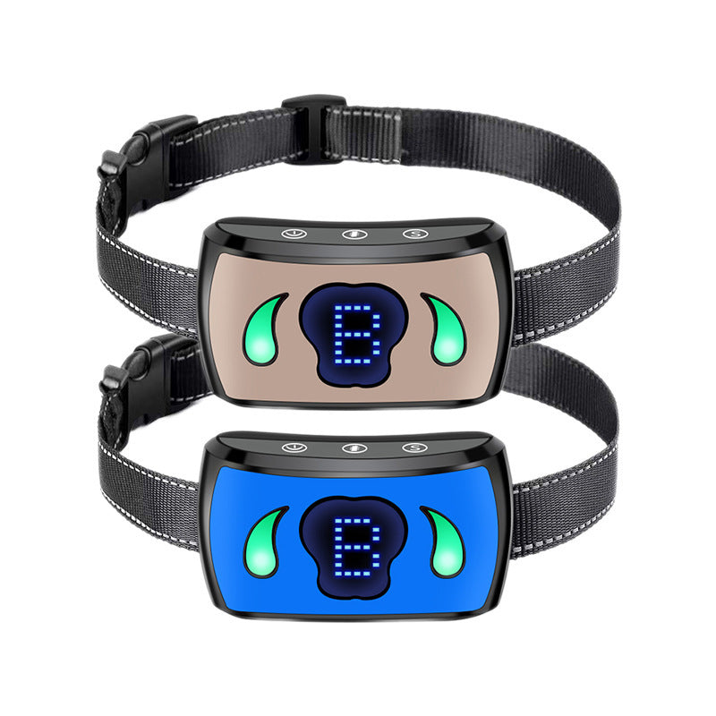 Rechargeable Training Dog Bark Stop, Waterproof Collar