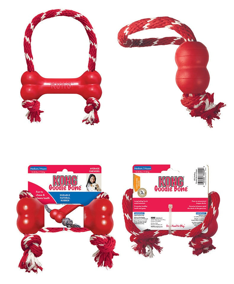 Natural Rubber Intelligence Rope, Knot Clean Teeth Bite Resistant Dog