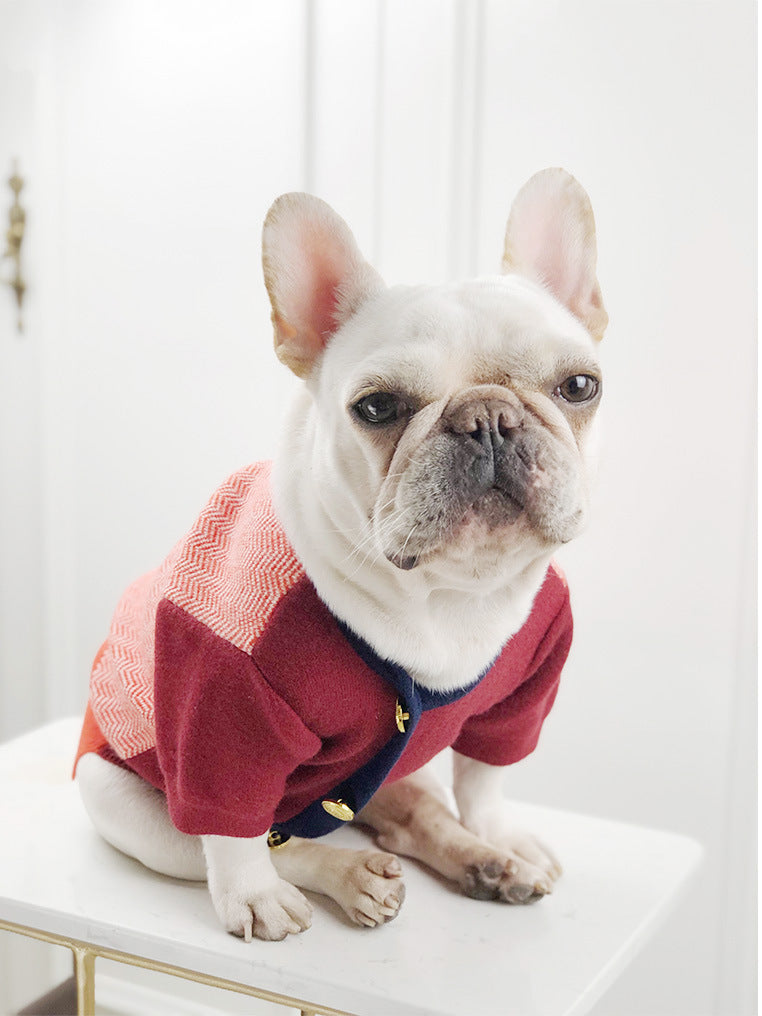 British Pet Sweater Dog Sweater Pet Clothing