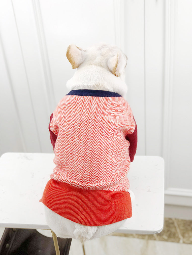 British Pet Sweater Dog Sweater Pet Clothing