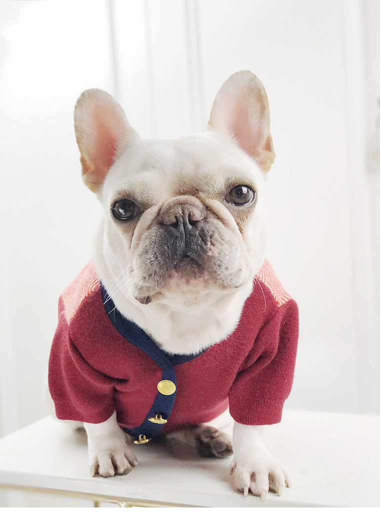 British Pet Sweater Dog Sweater Pet Clothing