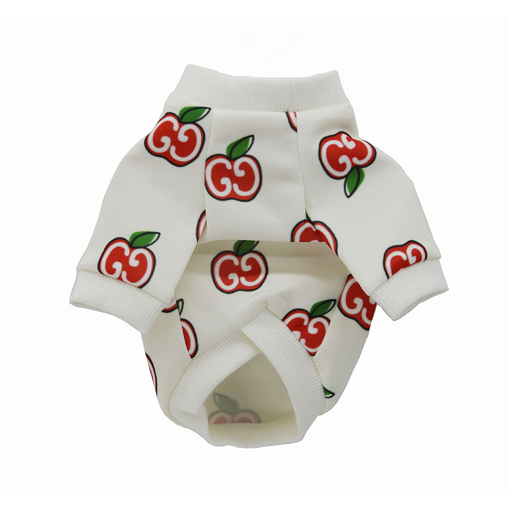 Spring and autumn Teddy dog clothing custom dog clothing