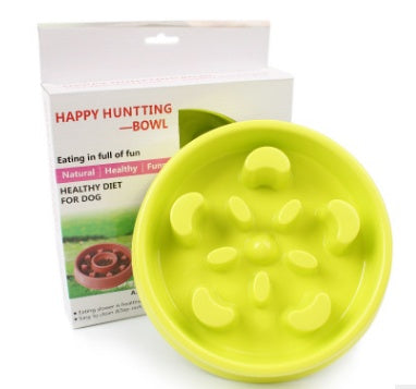 Anti-choke Bowl Plastic Dog Bowl Healthy Feeder - Pooch2Spoil