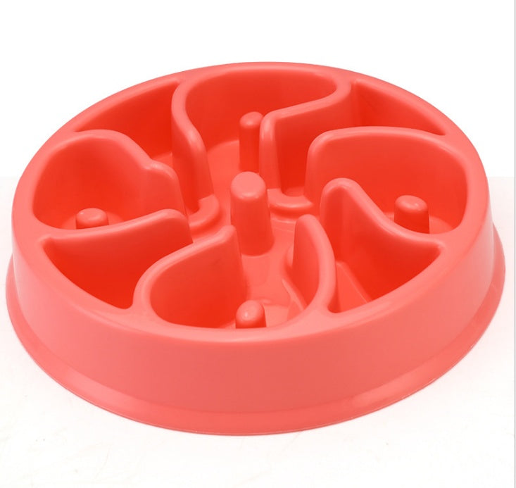 Anti-choke Bowl Plastic Dog Bowl Healthy Feeder - Pooch2Spoil