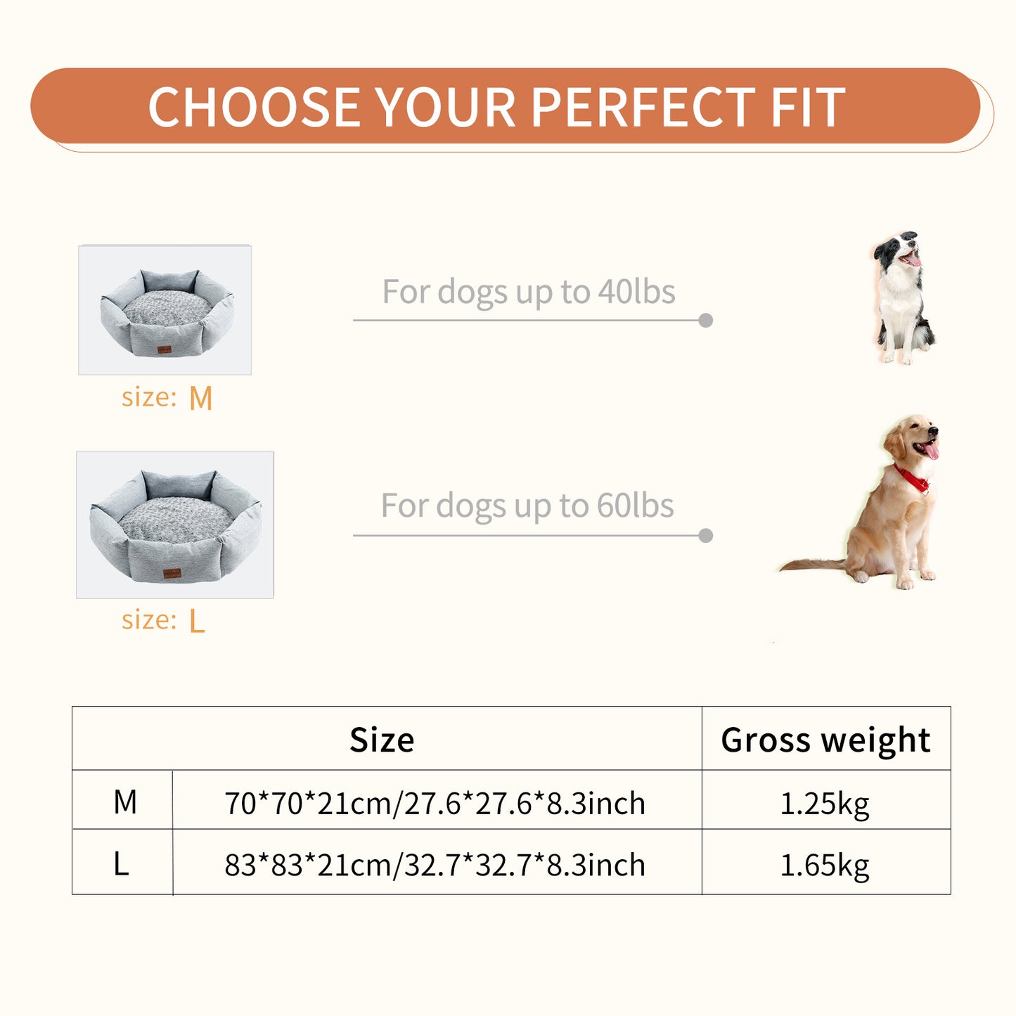 Rose Velvet Hexagonal Dog Bed For Small Medium Large Dogs Fluffy Fur Plush Dog Couch - Pooch2Spoil