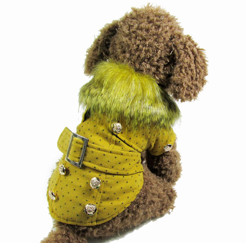 Dog clothes warm cotton pet clothing - Pooch2Spoil