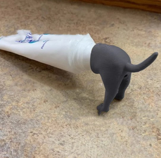 Dog Butt Toothpaste Cap Funny Gift