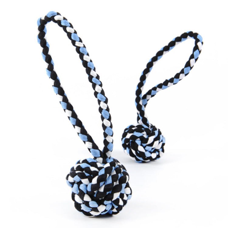 Dog Molar Chew Bite Knot Rope Toy, Chew Ball Dog Toy, Teeth Cleaning
