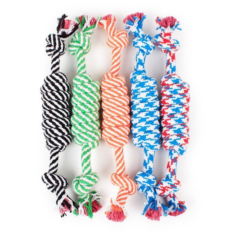 Dog cotton rope toy, Molar bite rope toy