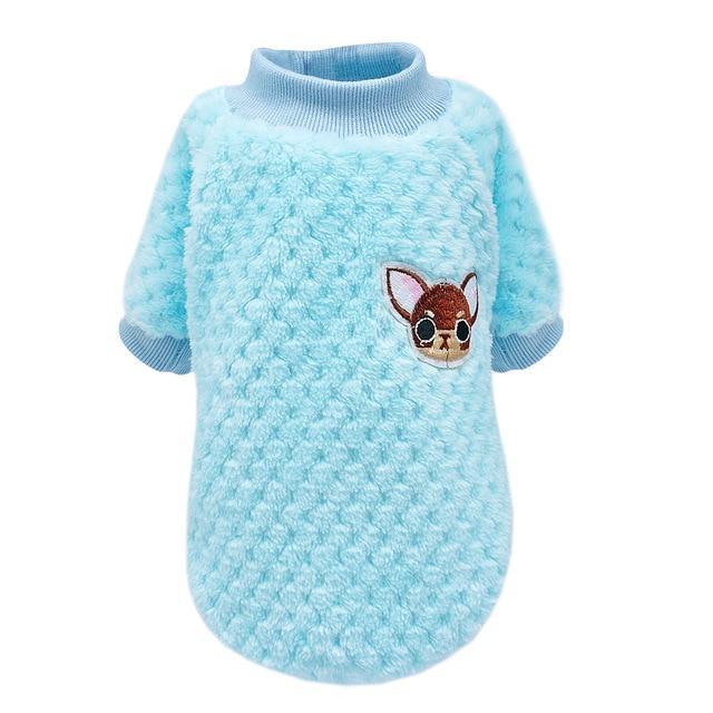 Warm Winter Soft Dog Jacket, Puppy Kitten Clothing For Small Medium Dogs