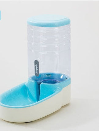 Pet dog automatic feeder microphone dog automatic drinking fountain - Pooch2Spoil