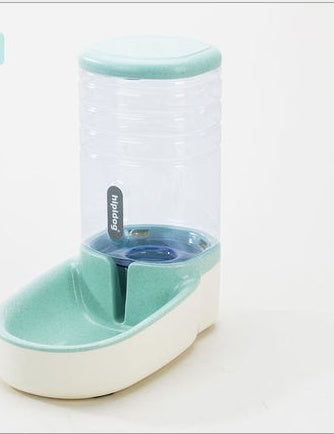 Pet dog automatic feeder microphone dog automatic drinking fountain - Pooch2Spoil