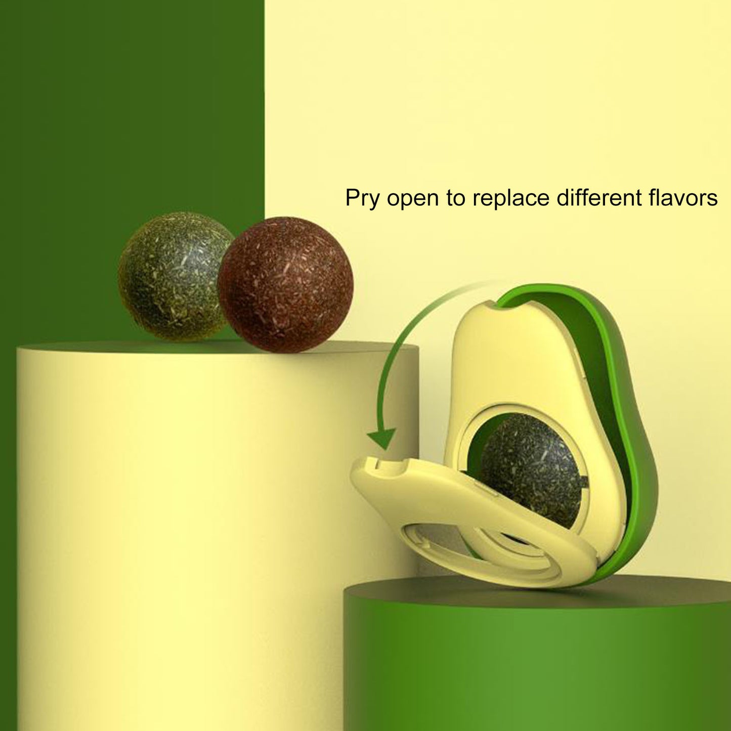 Dog Teeth Avocado Shape Cleaning Toys