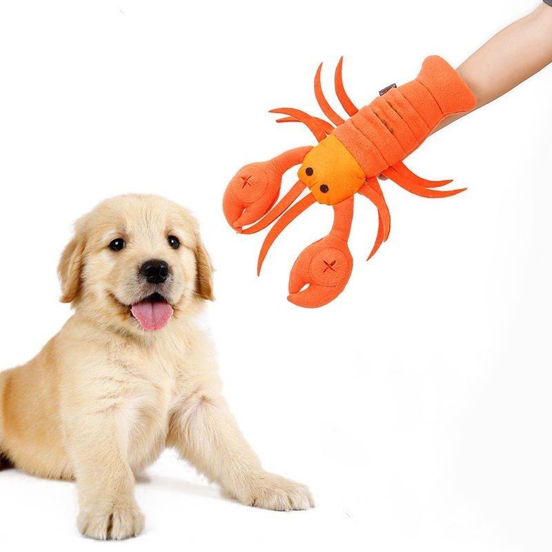 Dog Plush Toy Chewing Teeth Toy
