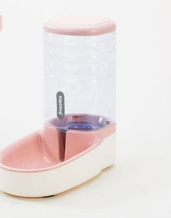 Pet dog automatic feeder microphone dog automatic drinking fountain - Pooch2Spoil