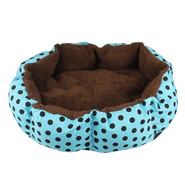 Soft Fleece Pet Dog Puppy Warm Bed House Plush