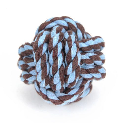 Dog Molar Chew Bite Knot Rope Toy, Chew Ball Dog Toy, Teeth Cleaning