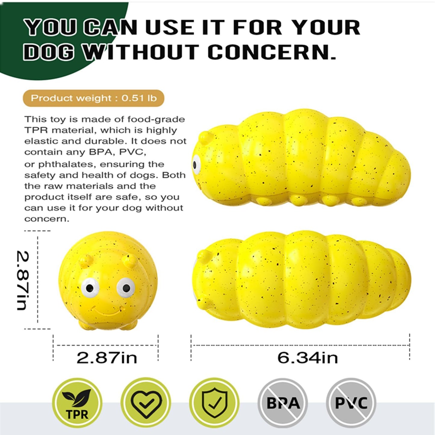 Indestructible Squeaky Dog Chew Toys For Aggressive Chewers