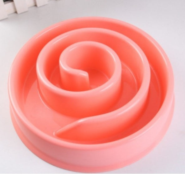 Anti-choke Bowl Plastic Dog Bowl Healthy Feeder - Pooch2Spoil