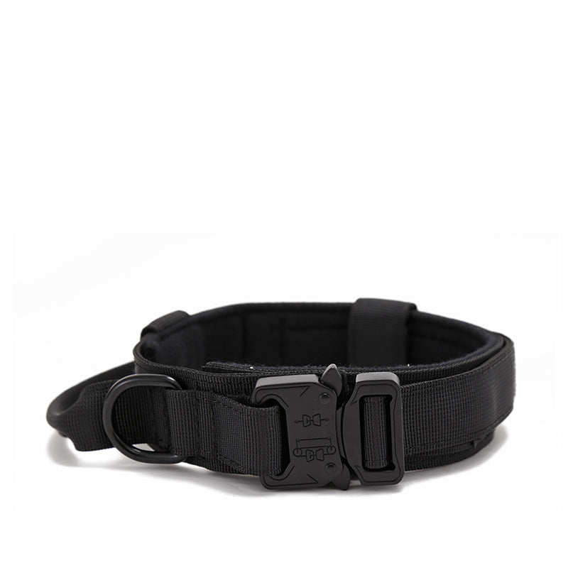 Tactical Dog Collar Adjustable K9 Pet Collar