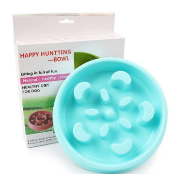 Anti-choke Bowl Plastic Dog Bowl Healthy Feeder - Pooch2Spoil