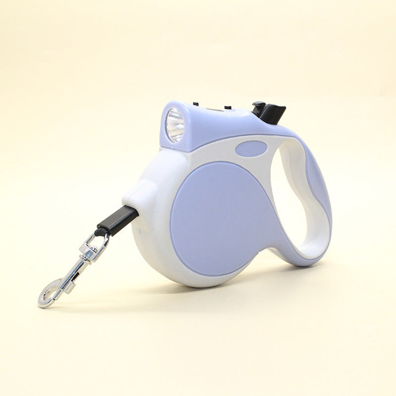 Retractable Dog Leash With Light Dog Rope Leash