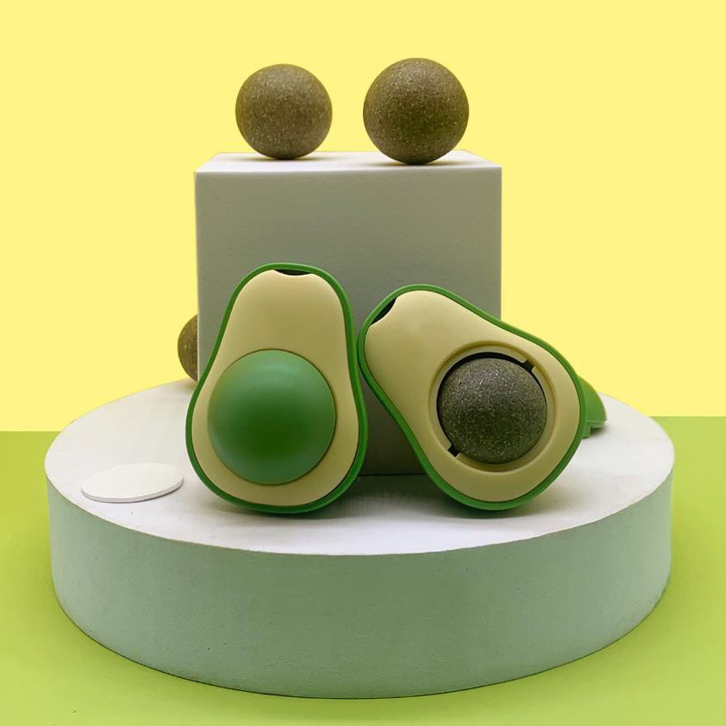 Dog Teeth Avocado Shape Cleaning Toys