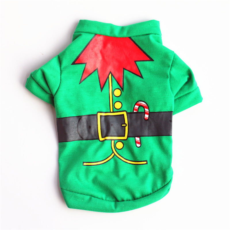 Fashion Dog Clothes Christmas Dog Clothing