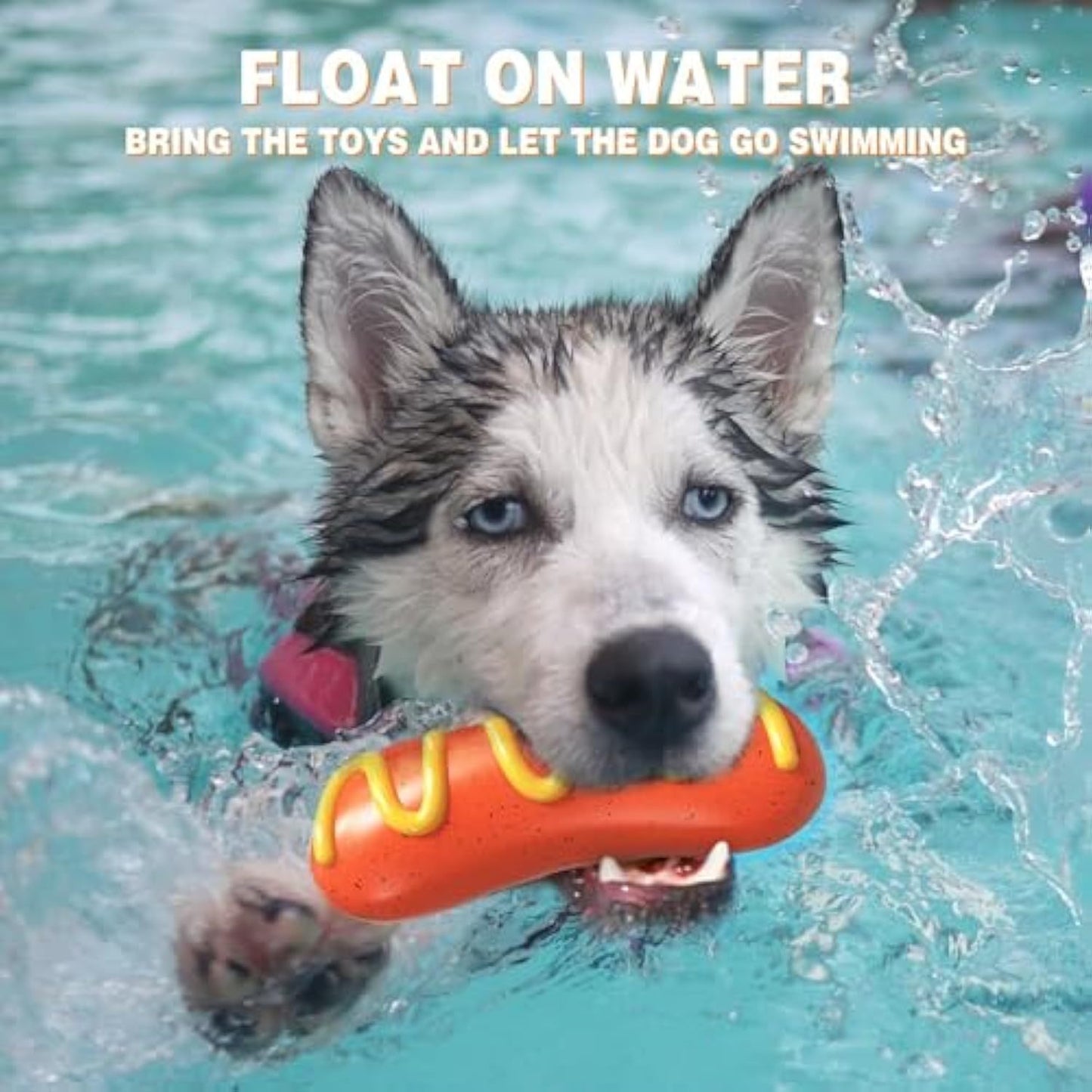 Durable Indestructible Dog Chew Toys For Aggressive Chewers, Super Tough Dog Chew Toys, Hard Rubber Dog Toys