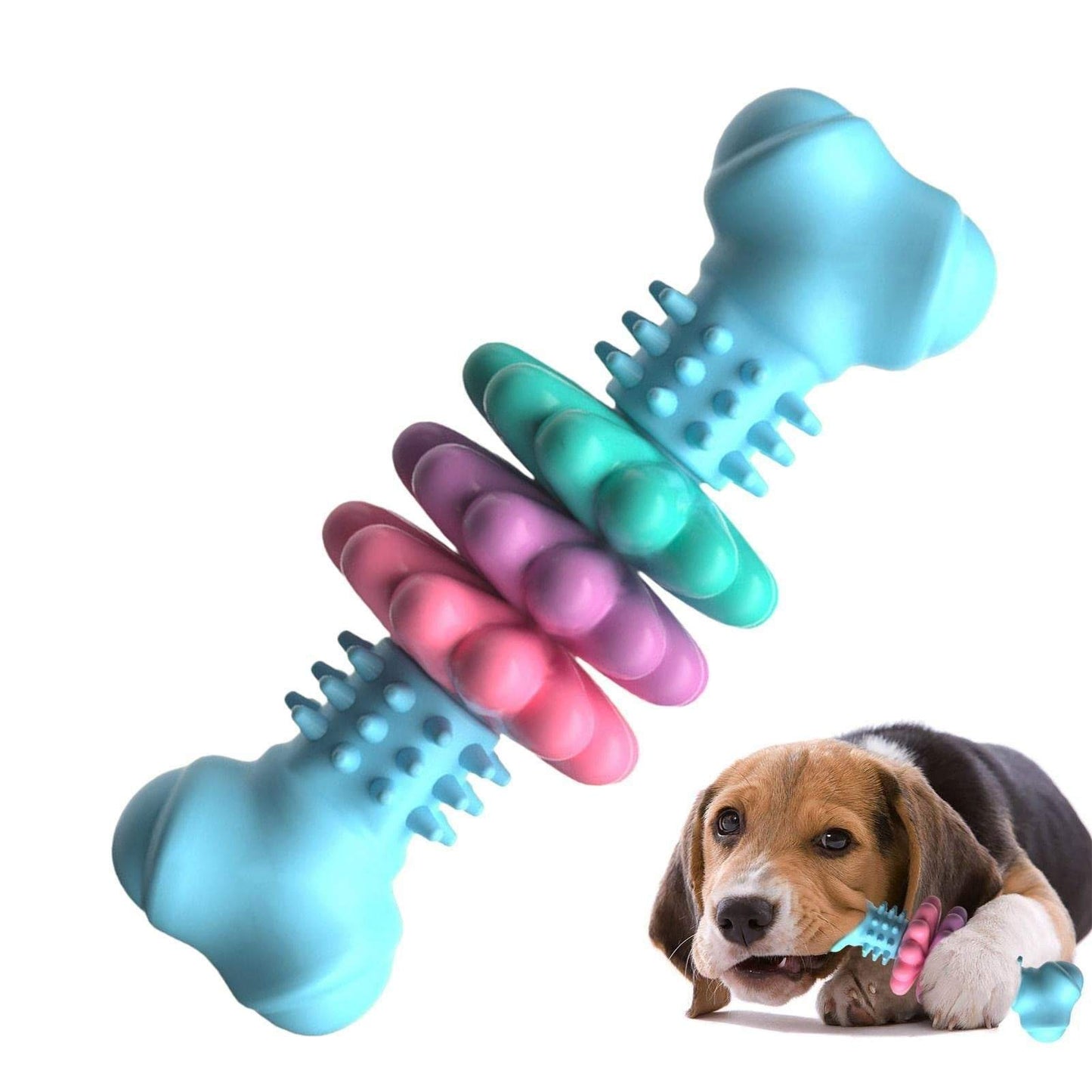 Dog Chew Toy, Dog Bone Type Teeth Cleaning Toy