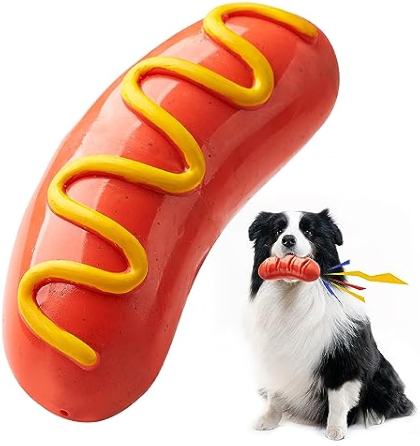 Durable Indestructible Dog Chew Toys For Aggressive Chewers, Super Tough Dog Chew Toys, Hard Rubber Dog Toys