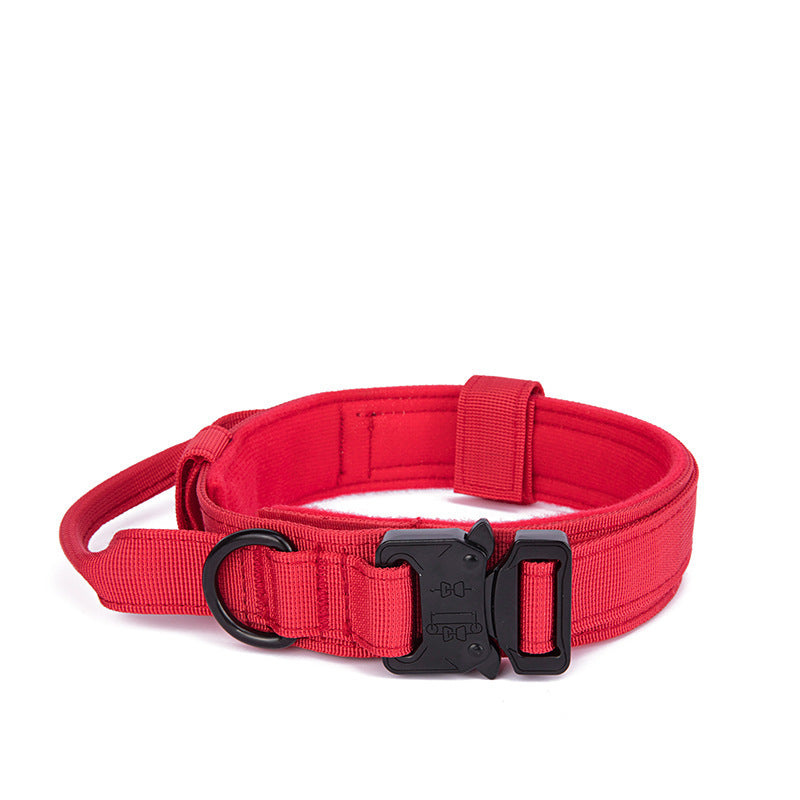 Tactical Dog Collar Adjustable K9 Pet Collar