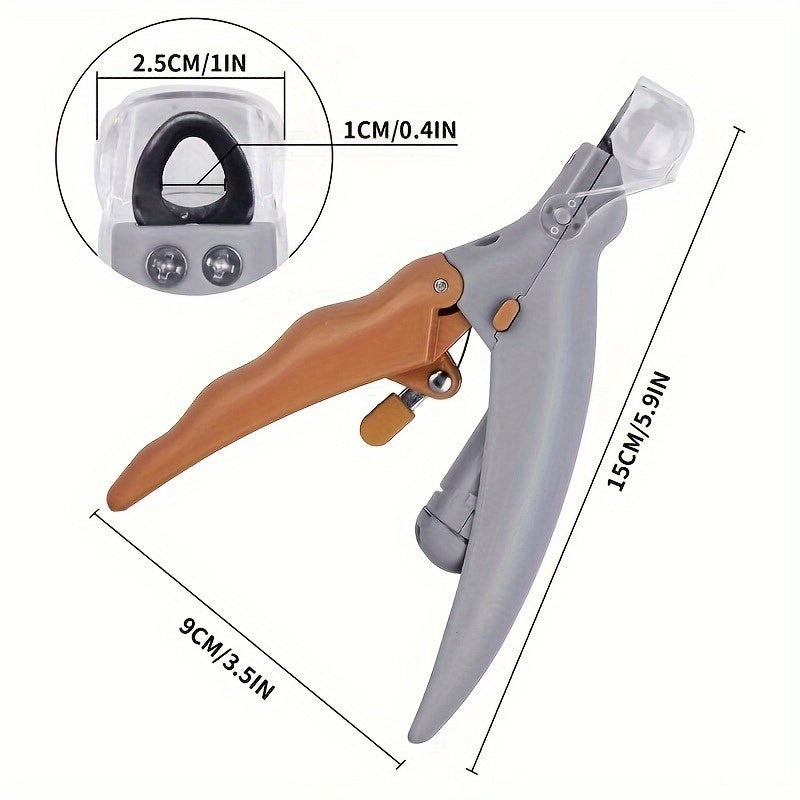 LED Light Dog Nail Trimmer with Magnifying Glass