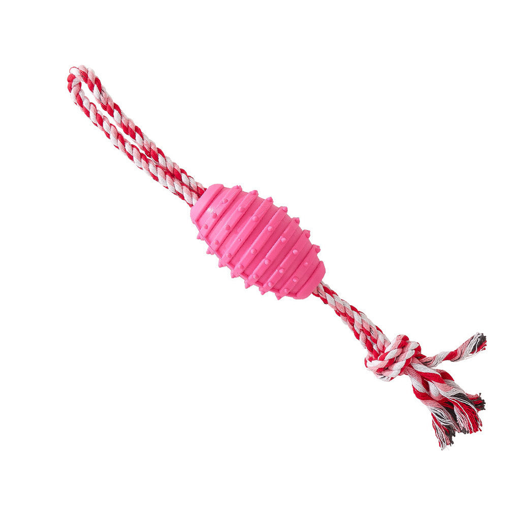 Durable Dog Toy, Chew Toy For Aggressive Dogs With Rope