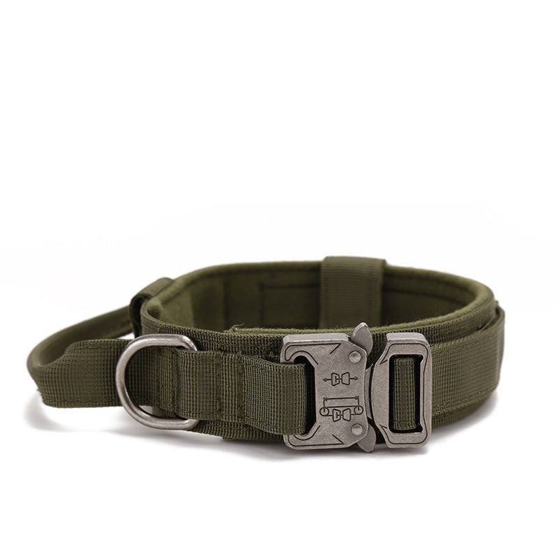 Tactical Dog Collar Adjustable K9 Pet Collar