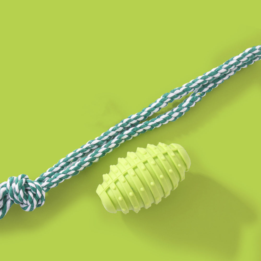 Durable Dog Toy, Chew Toy For Aggressive Dogs With Rope