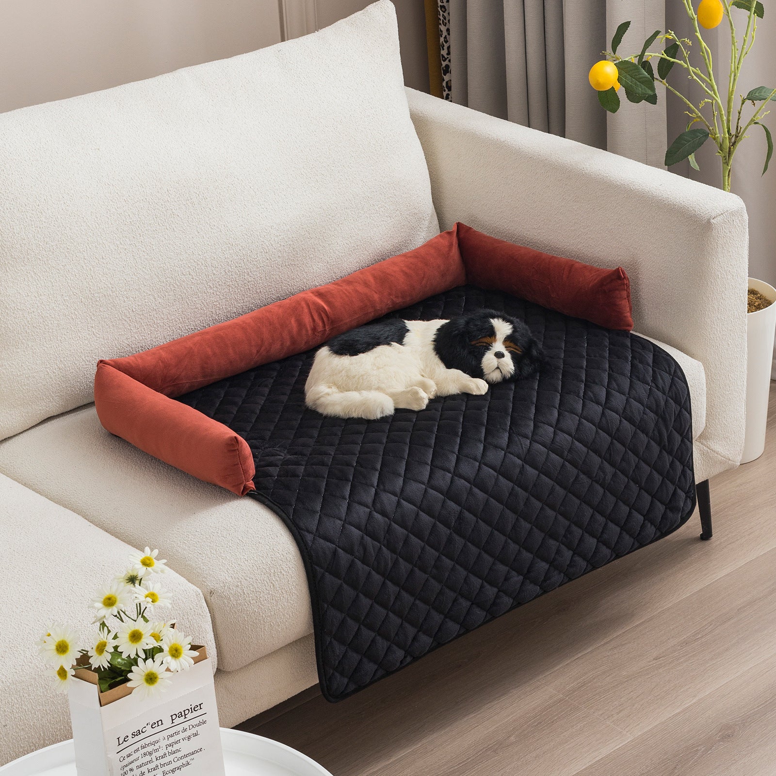 Dog Sofa Bed For Large Dogs Cushion Warm Beds Mat Furniture Protector Dog Sofa - Pooch2Spoil