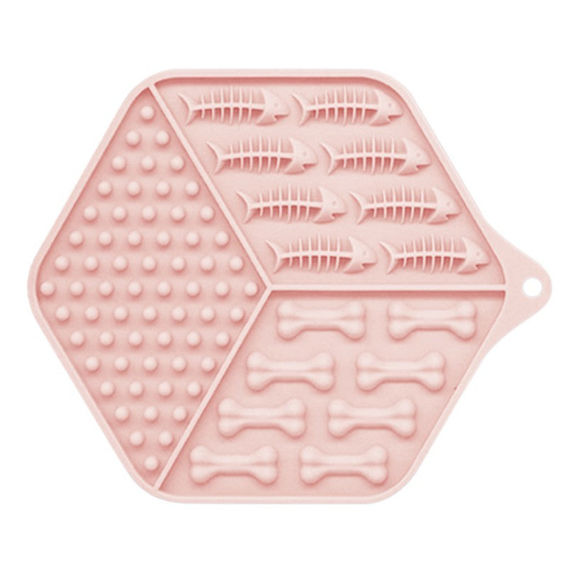 Dog feeding lick pad