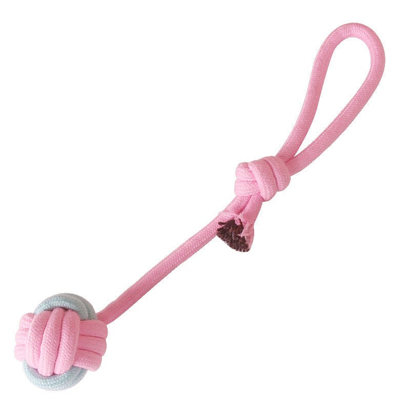 Cotton Rope Dog Chew Toy, Small Dog Toy Teeth Clean