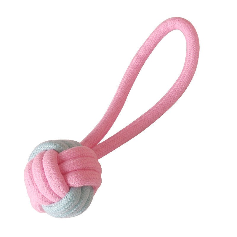 Cotton Rope Dog Chew Toy, Small Dog Toy Teeth Clean