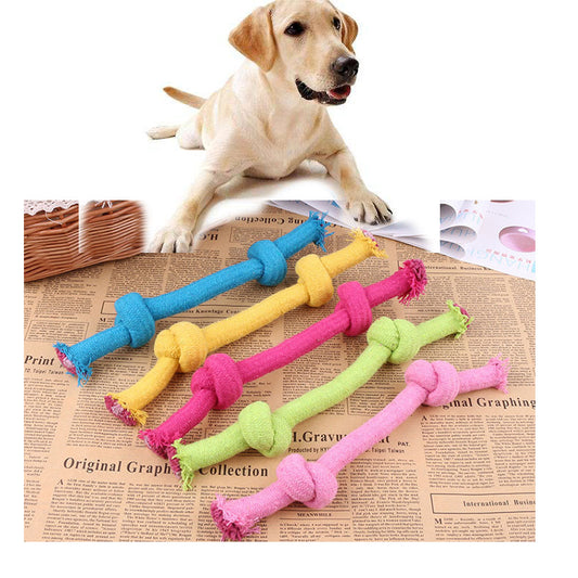 Pet cotton rope molar toy