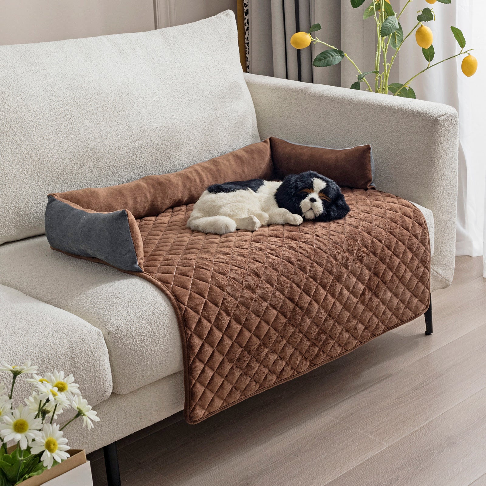 Dog Sofa Bed For Large Dogs Cushion Warm Beds Mat Furniture Protector Dog Sofa - Pooch2Spoil