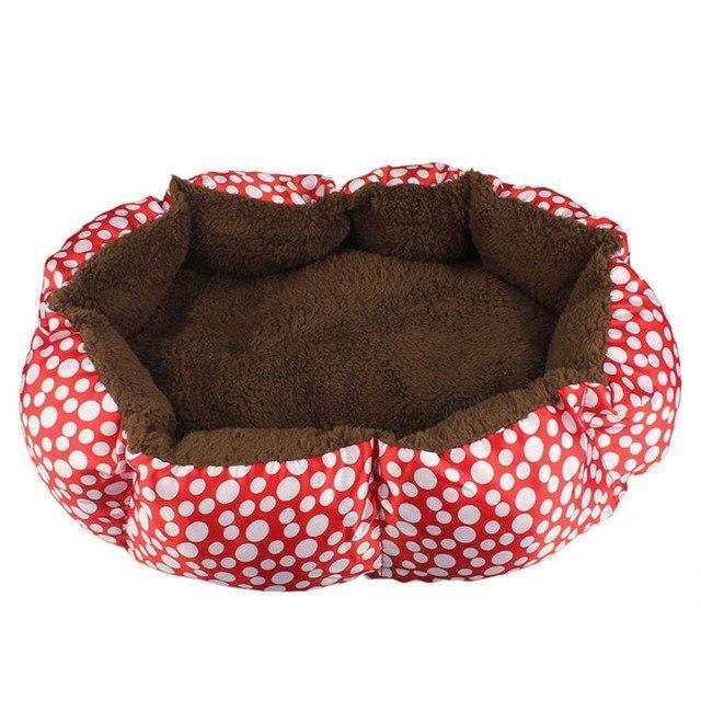 Soft Fleece Pet Dog Puppy Warm Bed House Plush - Pooch2Spoil