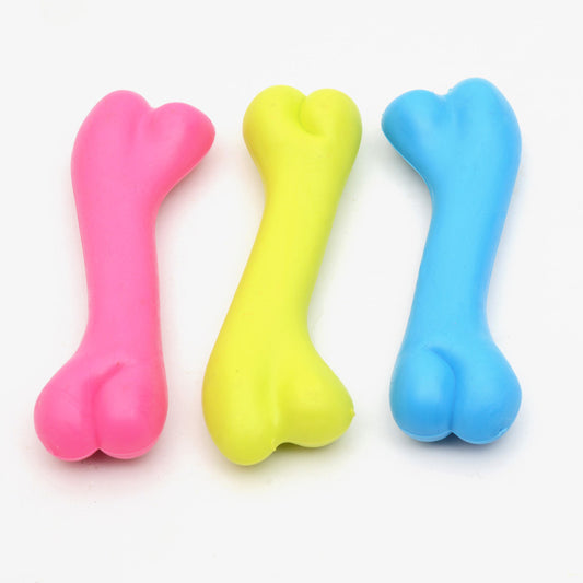 Dog Toys, Rubber Bite Resistant Toys, High Quality Dog Bone Type